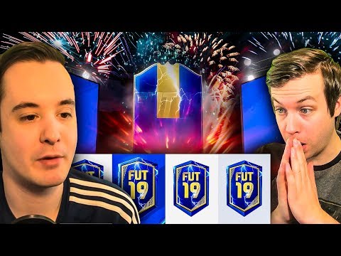 ONE OF MY BEST FREE PACKS I'VE EVER HAD!!! - FIFA 19 ULTIMATE TEAM OF THE SEASON PACK OPENING