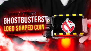 KROTITELŮ DUCHŮ LOGO coin Ghostbusters Logo Shaped - 2 oz stříbrná mince