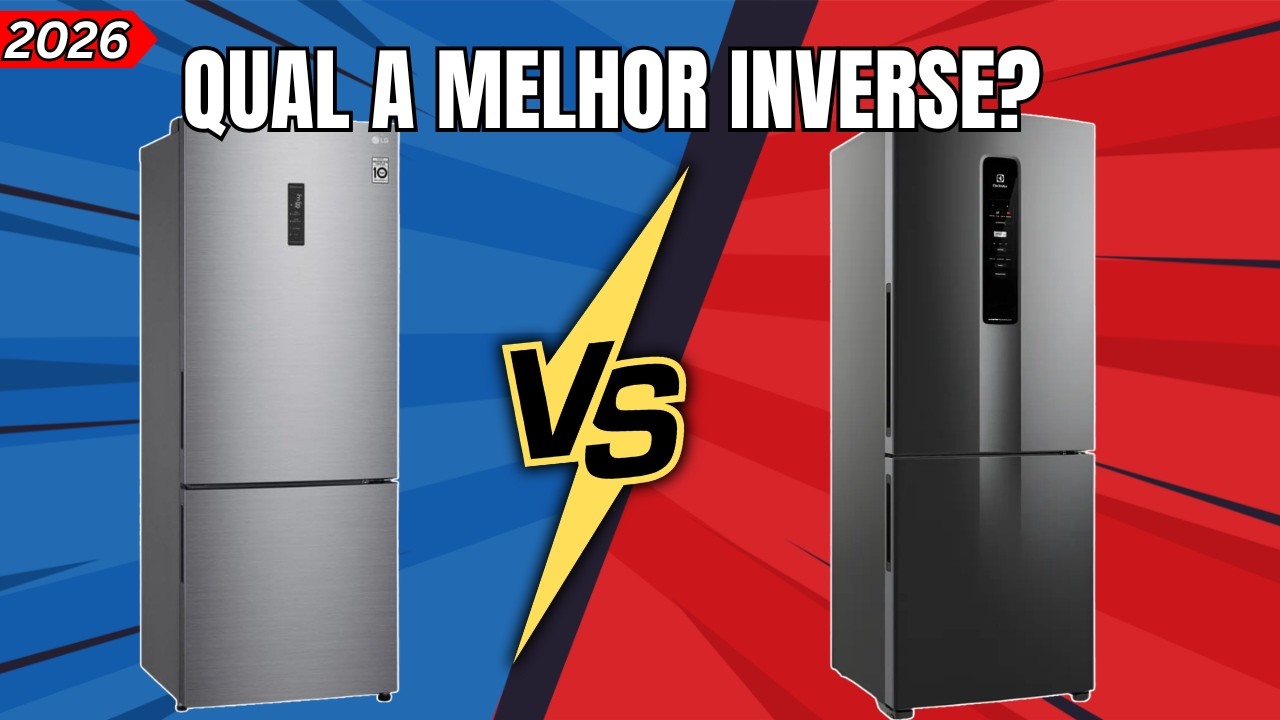 LG GCB569NLL vs Electrolux IB7B: Qual a MELHOR Geladeira Frost Free INVERSE de 2026?