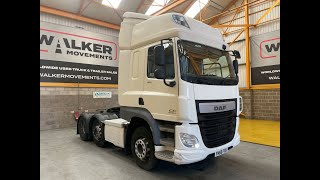 DAF CF460 *EURO 6* SPACE CAB 6X2 TRACTOR UNIT – 2018 – FN68 FGK truck tractor | Image 4 - Autoline