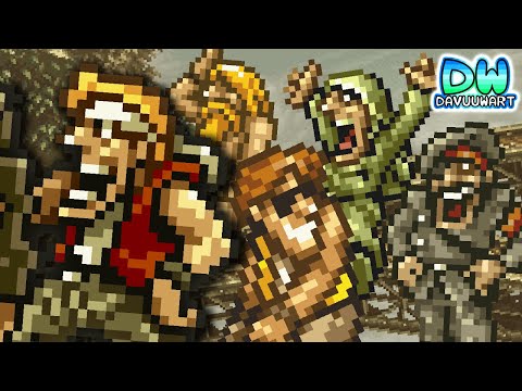 Metal Slug SURREALISTA! 📢⚔️💥 | animación/parodia de DavuuWart