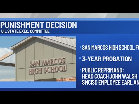 San Marcos football team given 3 years probation, eligible for playoffs again after appeal