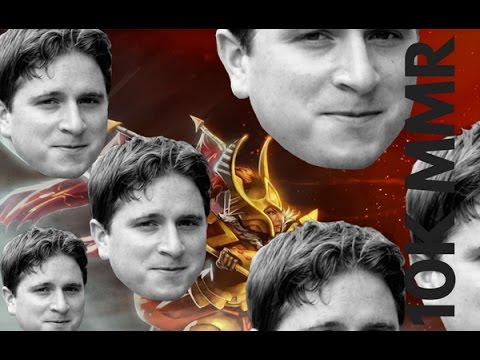 Arteezy Legion Commander FIRST TO 10K MMR? - Dota 2