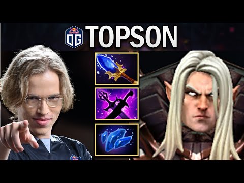 OG.TOPSON INVOKER WITH AGHANIMS SHARD AND SCEPTER - DOTA 2 7.29 GAMEPLAY