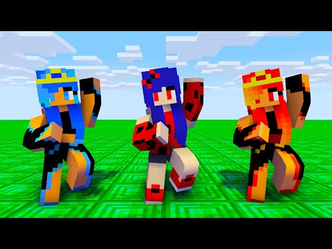 MONSTER SCHOOL | K/DA - POP STARS LADYBUG, FIRE AND ICE PRINCESS | MINECRAFT ANIMATION
