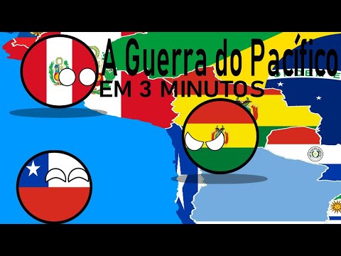 A Guerra do Pacífico em 3 minutos