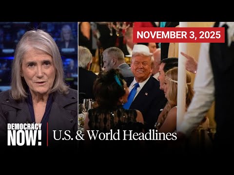 Top U.S. & World Headlines — November 3, 2025