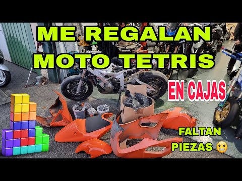 🧡ME REGALAN UNA MOTO TETRIS MUY GUAPA de 600cc ¿Valdrá la pena?