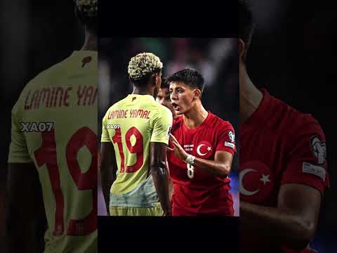 Arda Guler Took Revenge On Lamine Yamal🤣🥶 #shorts #ronaldo #lamineyamal #messi #shortsvideo