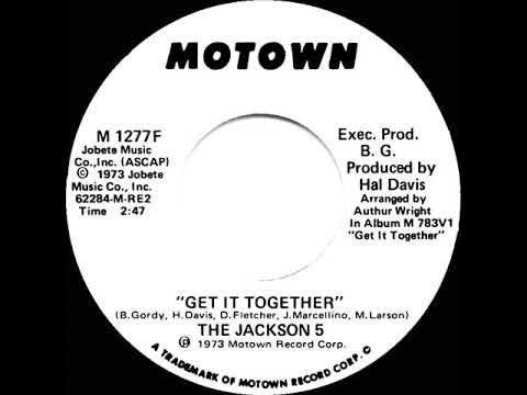 1973 Jackson 5 - Get it Together (mono radio promo 45)
