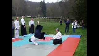 preview picture of video 'Tracy-le-Mont : Démo Aikido Parcours du coeur 2012 (1)'