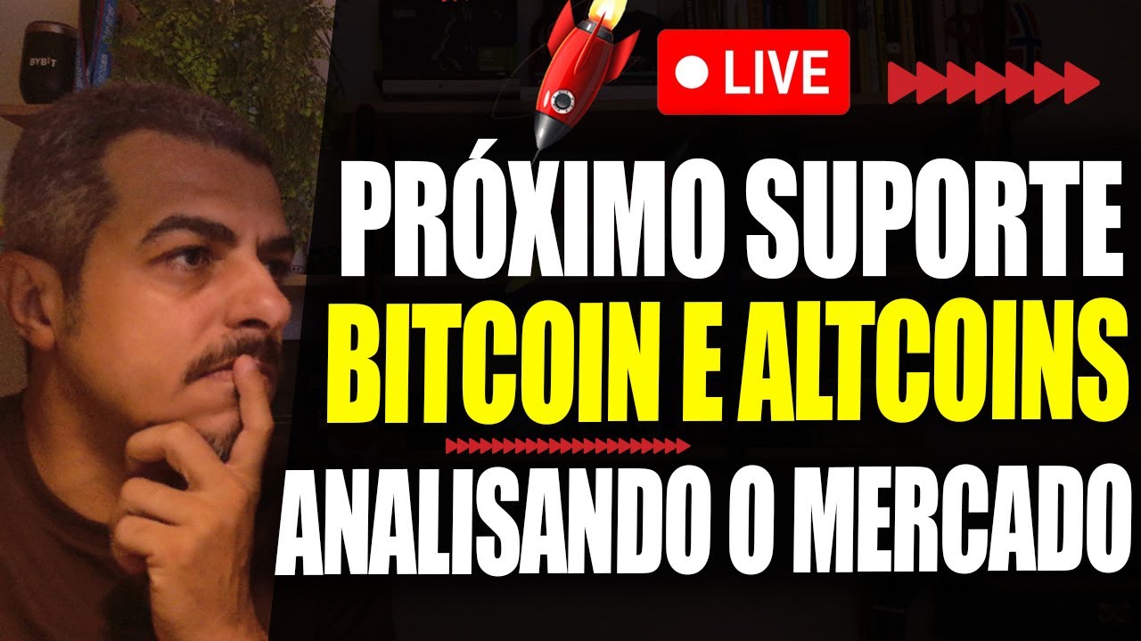 BITCOIN HOJE - MUITA ATENÇÃO AGORA - SUPORTE MUITO IMPORTANTE - Bitcoin Altcoins e ETFs