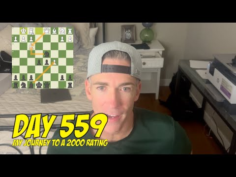 Day 559: Playing chess every day until I reach a 2000 rating