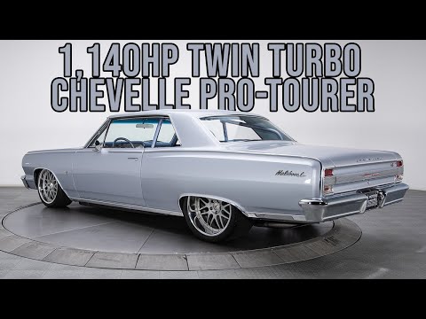 1140hp Twin-Turbo LS3 1964 Chevrolet Chevelle SS Maliboost