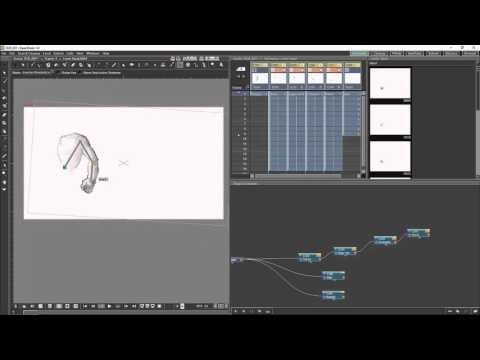 Opentoonz Tutorial 7 The Schematic And Basic Cut-out Animation