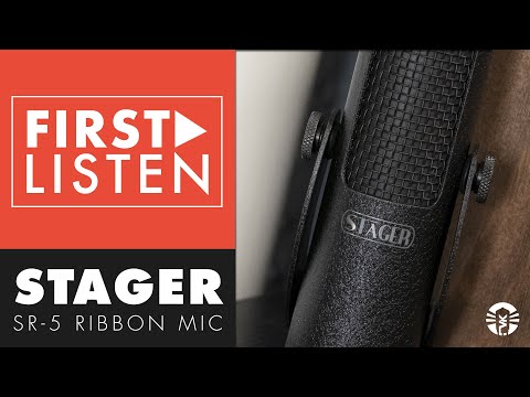 Stager Microphones SR-5 Passive Directional/Hypercardioid Ribbon Microphone image 3