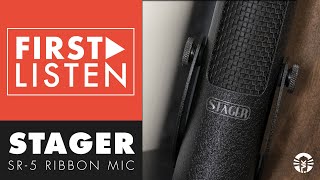 Video thumbnail for Recording With The Stager Microphones SR-5 Directional Ribbon Microphone by Vintage King