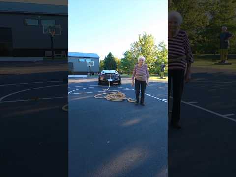 Car Rope Pull Goes From Bad To Worse 😫 #car #fail #grandma
