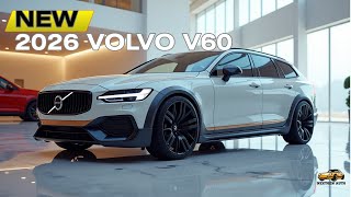 All-New 2026 Volvo V60 – Interior, Tech & Drive Review