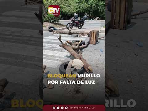 Comunidad Bloquean la Murillo Por Falta De Luz