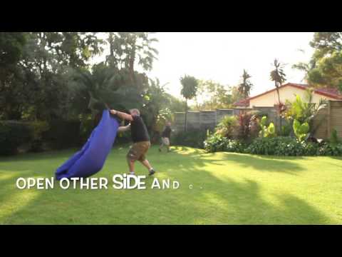 How to Inflate Your Couch Pouch on windless day