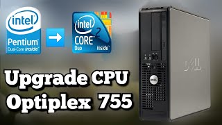 Video thumbnail for dell optiplex 755 upgrade processor and build 2022 by MGAME