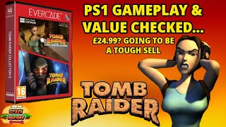 Evercade Tomb Raider Collection 2 - PS1 Gameplay & Price Value Compared!