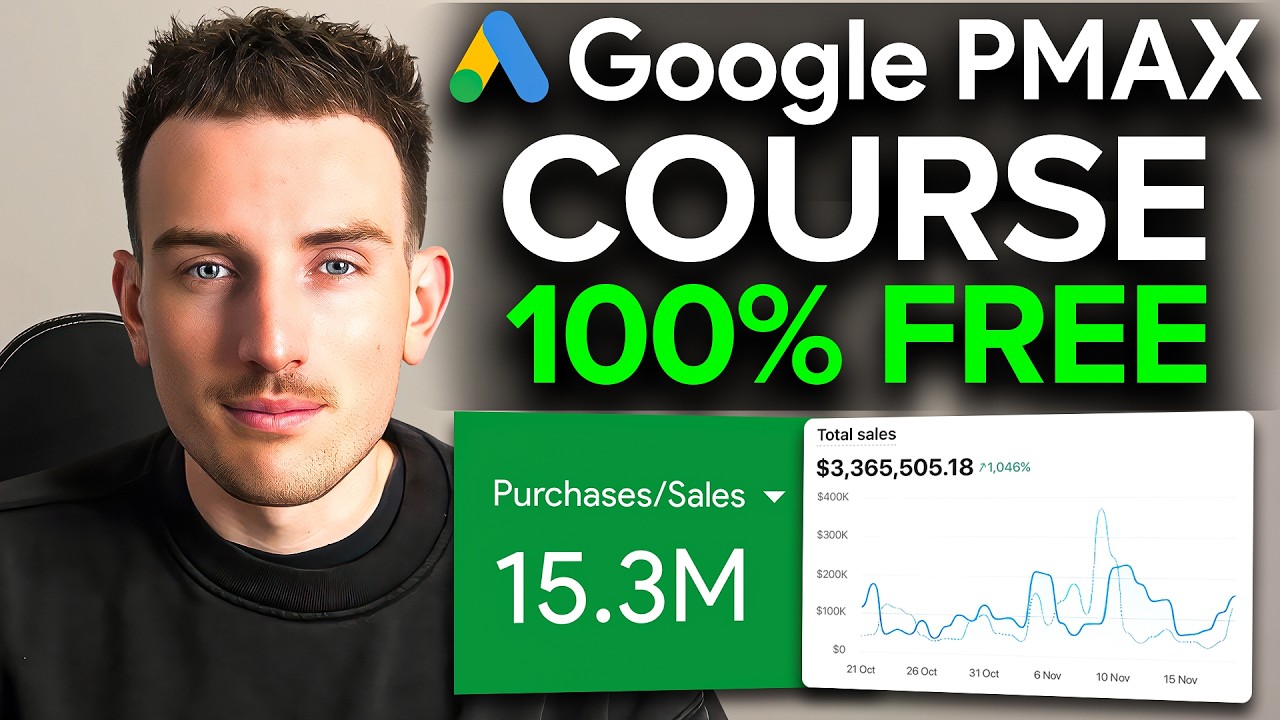 Full Google Performance Max Campaigns Course (1+ Hour)