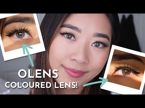 OLENS Scandi Gray & Aqua, Rora Star Violet, Russian Velvet Green, Spanish Brown | 9 Contacts TRY ON!