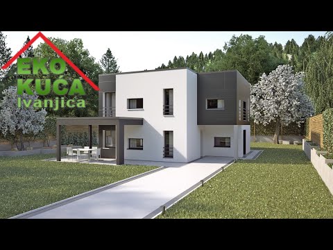 Prefabricated house "Lena" - EKO Kuća Ivanjica