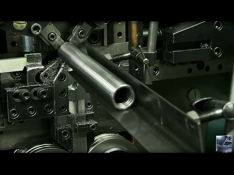 Video cận cảnh sản xuất lò xo bằng máy CNC hiện đại