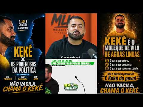 NÃO VACILA! Keké Faz Forte Cobrança Sobre a Água em Águas Lindas: 'O Povo Merece Respeito!