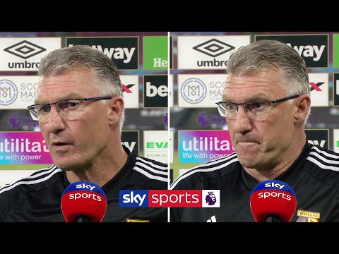 "We had passengers" 😠 | Nigel Pearson's last interview as Watford manager