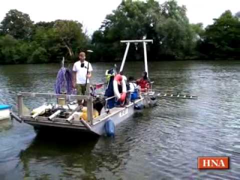 Taucher hat Bombe in Fulda gefunden