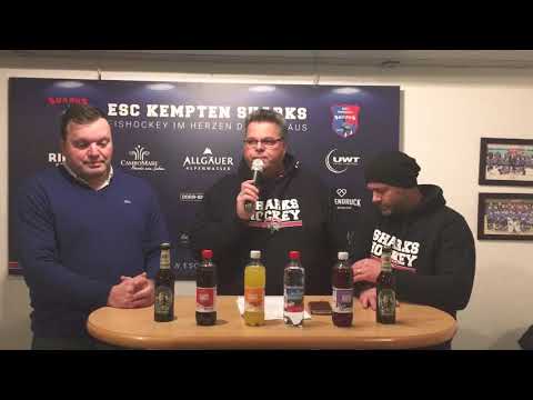 Pressekonferenz zum ersten Spiel in den Playoffs gegen den EV Pegnitz