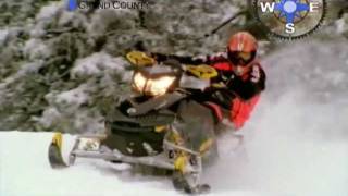 preview picture of video 'Explore Grand County Snowmobiling Feature'