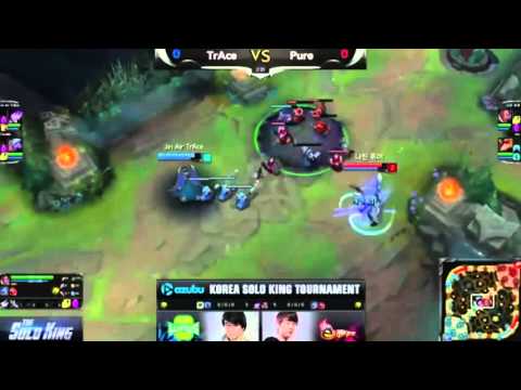 LMHT - SoloKing 1-16 TrAce vs Pure