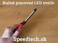 Svietidlo pracovné / rekreačné - s UV svetlom / 3W LED modul + predná 1W LED / nabíjateľné Li-ion 3,7 V 800 mAh - Video Youtube