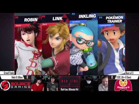 Red Line Ultimate 144 - Doubles Grand Finals - Hakii & Xillion vs TLOC | Brr & Denti