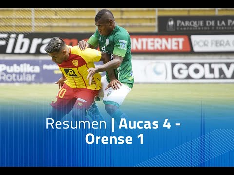 Resumen: Aucas 4 - Orense 1