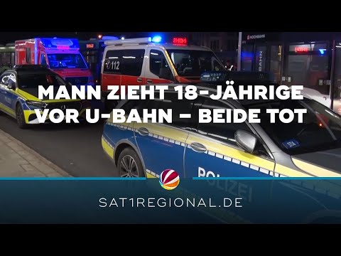 Mann zieht 18-Jährige vor U-Bahn in Hamburg – beide tot