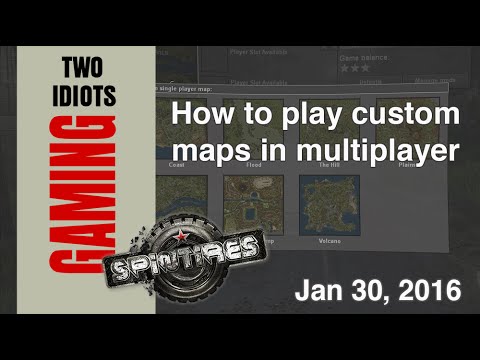 Spintires - How To Play Custom Maps in Multiplayer / Online