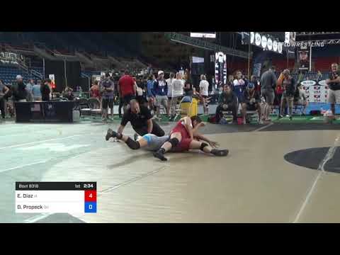 112 Lbs Consi Of 32 #1 - Eva Diaz, Iowa Vs Dakota Propeck, Ohio Da27