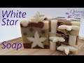 White Star Soap With Cocoa Powder Aloe Vera Juice And Green Clay