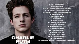 Charlie Puth Top Songs [6 Hours] Left and Right, Attention, Thats Not How This Works