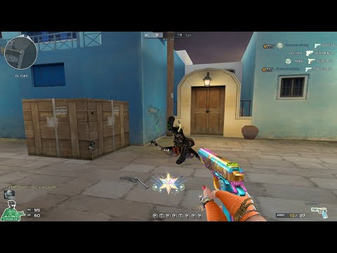 Crossfire West: Multikill with Colt-Pow Free For All Gameplay - Champion Dang