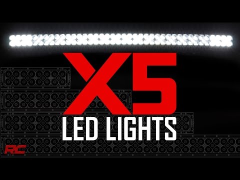 X5 Series LED Light Bars by Rough Country