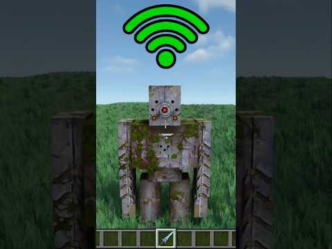 iron golem with different Wi-Fi