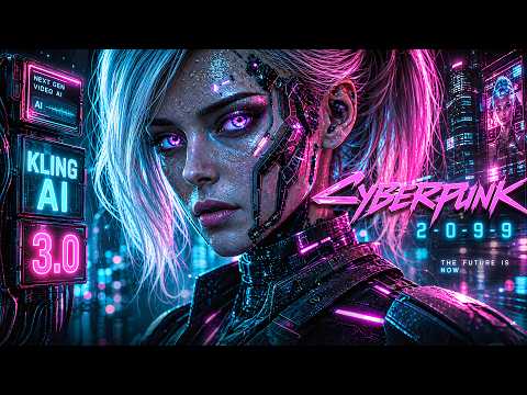 CYBERPUNK 2099 – A Sci Fi Cyberpunk AI Short Film | Created with Kling 3.0 & ChatGPT