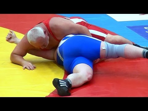 Greco-Roman Wrestling 130kg - Albrecht/KSC Deutsche Eiche Apolda vs Senf/ASV Sangerhausen